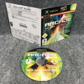 XBOX GAME DEMO DISC ARCADE MICROSOFT