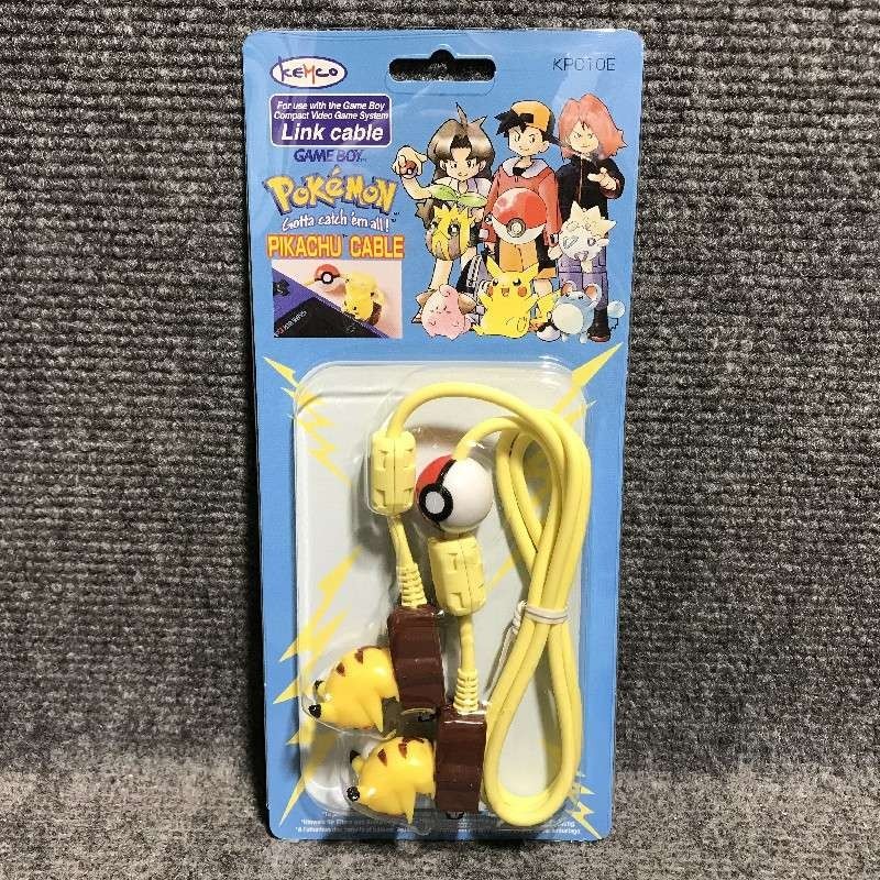 CABLE LINK POKEMON PIKACHU NUEVO NINTENDO GAME BOY COLOR Y POCKET GBC GBP