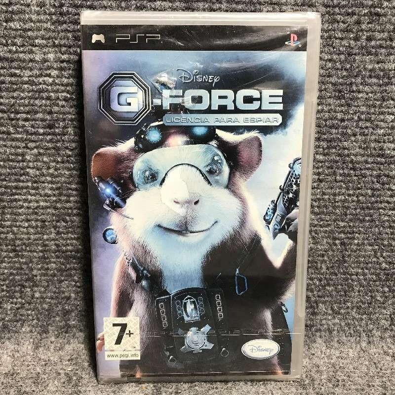 G FORCE LICENCIA PARA ESPIAR NUEVO PRECINTADO SONY PSP