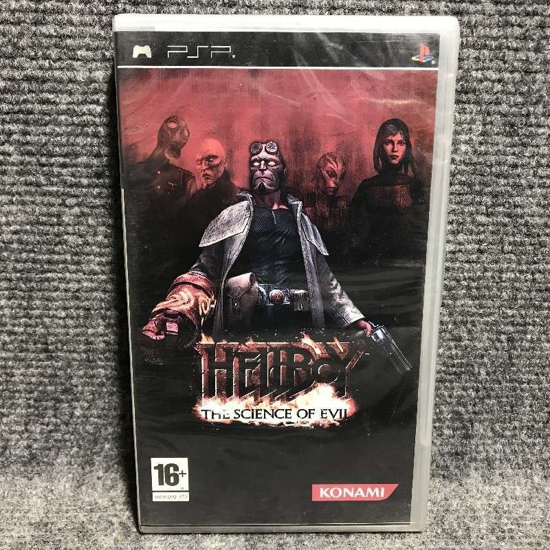 HELLBOY THE SCIENCE OF EVIL NUEVO PRECINTADO SONY PSP