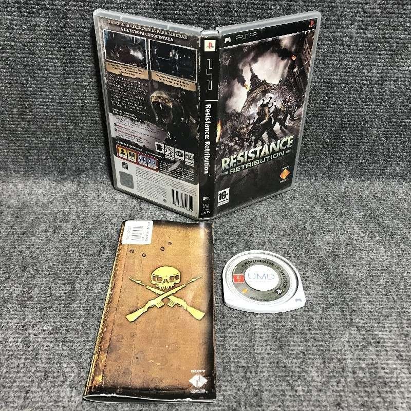 RESISTANCE RETRIBUTION SONY PSP