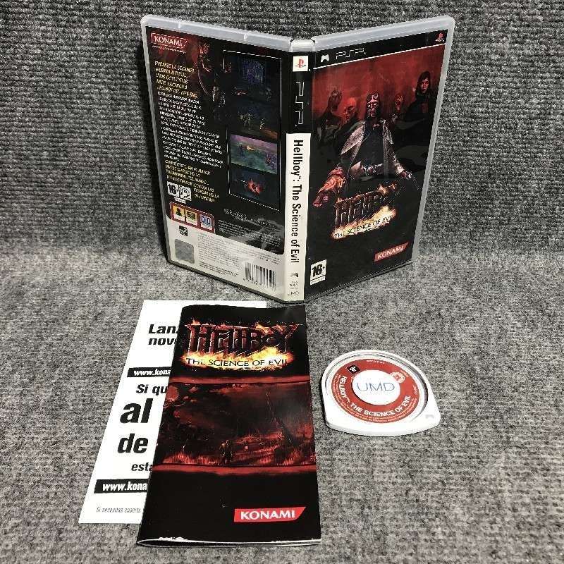 HELLBOY THE SCIENCE OF EVIL SONY PSP