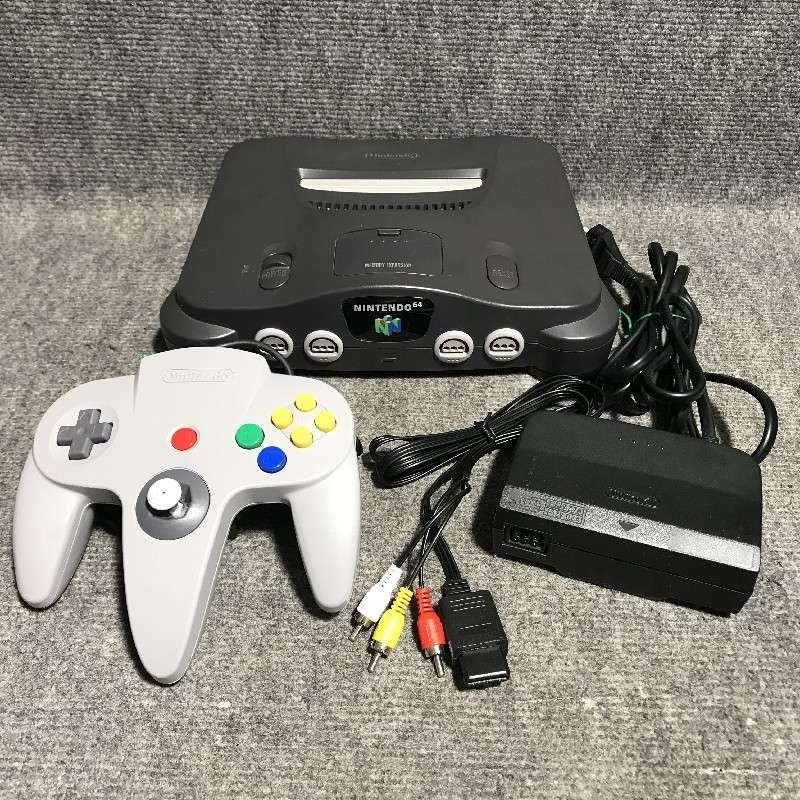 CONSOLA NINTENDO 64+MANDO+AV+AC