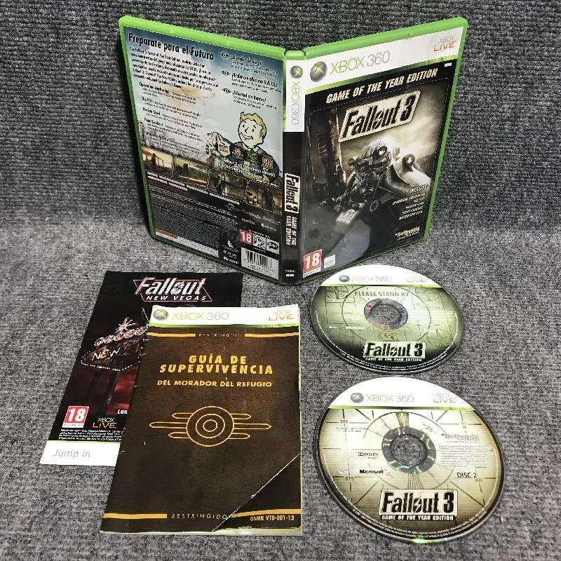 FALLOUT 3 GOTY MICROSOFT XBOX 360