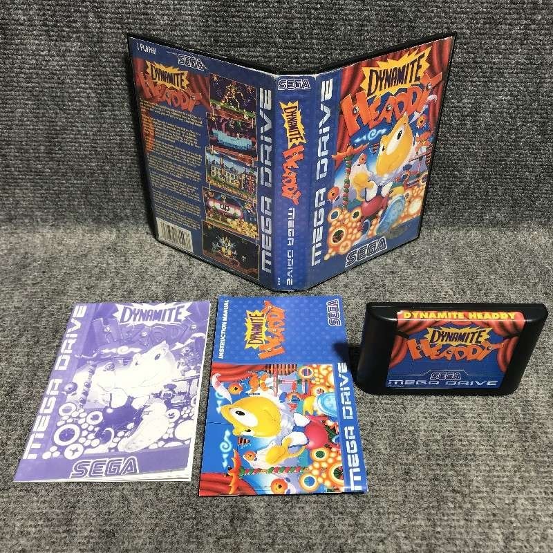 DYNAMITE HEADDY SEGA MEGA DRIVE