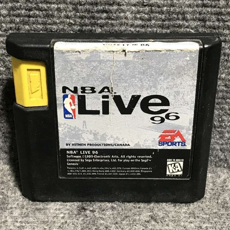 NBA LIVE 96 SEGA MEGA DRIVE