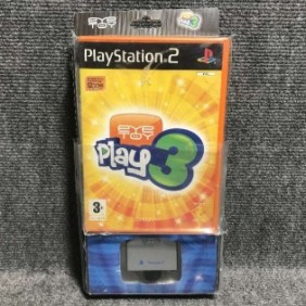 EYE TOY PLAY 3+EYE TOY SONY PLAYSTATION 2 PS2