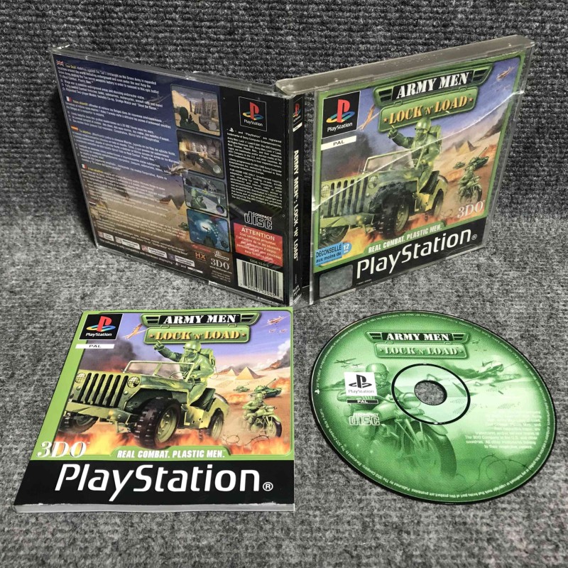 ARMY MEN LOCK N LOAD SONY PLAYSTATION PS1