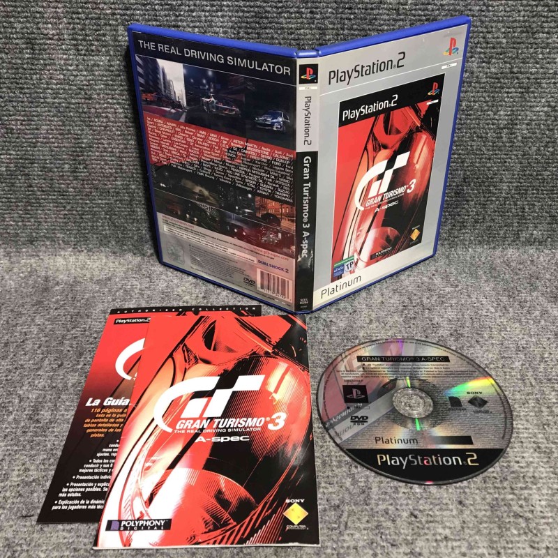 GRAN TURISMO 3 ASPEC SONY PLAYSTATION 2 PS2