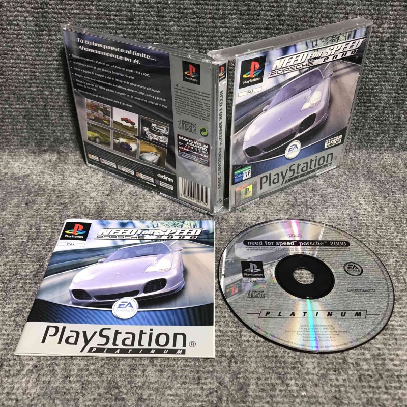 NEED FOR SPEED PORSCHE 2000 SONY PLAYSTATION PS1