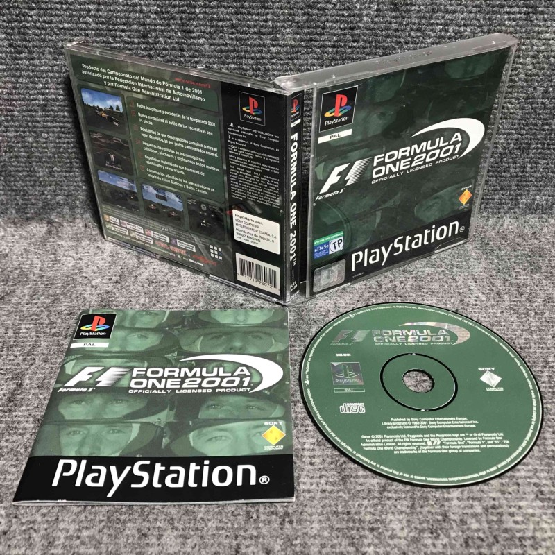 FORMULA ONE 2001 SONY PLAYSTATION PS1