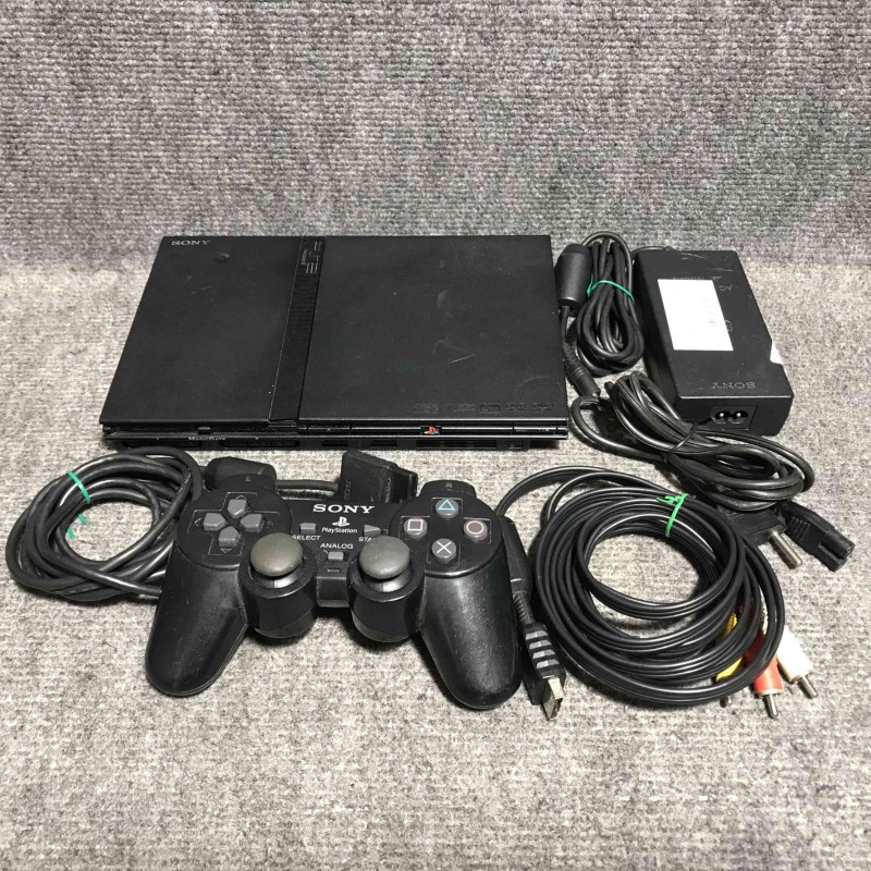 CONSOLA SONY PSTWO SCPH 75004+DUALSHOCK 2+AV+AC PS2