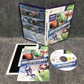 MOTIONSPORTS PLAY FOR REAL MICROSOFT XBOX 360