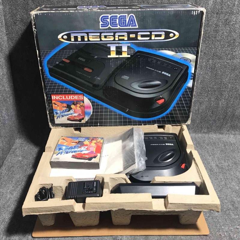 MEGA CD II+ROAD AVENGER SEGA MEGA DRIVE