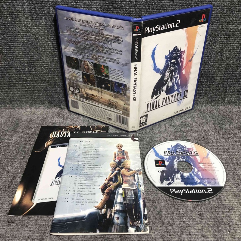 FINAL FANTASY XII SONY PLAYSTATION 2 PS2