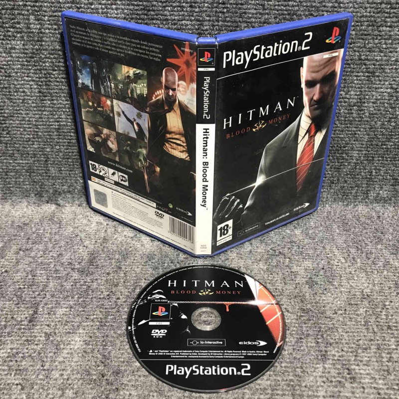 HITMAN BLOOD MONEY SONY PLAYSTATION 2 PS2