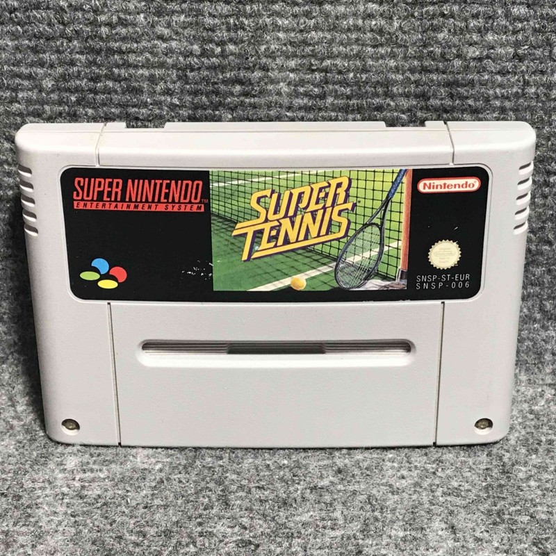 SUPER TENNIS SUPER NINTENDO SNES