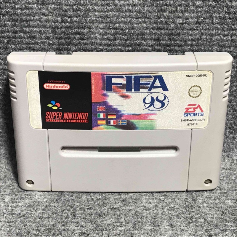 FIFA 98 SUPER NINTENDO SNES