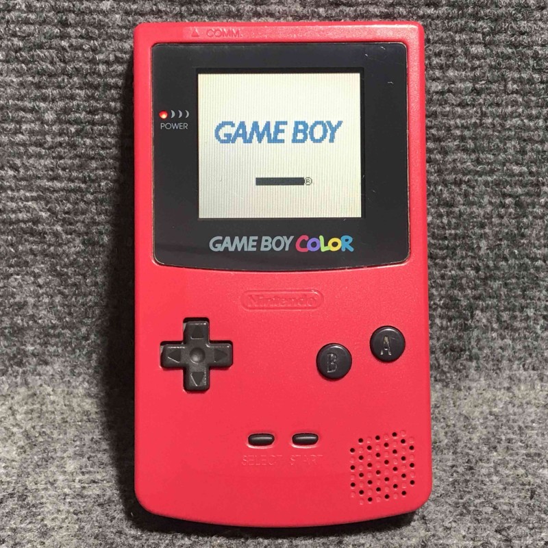 CONSOLA NINTENDO GAME BOY COLOR CEREZA