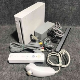 CONSOLA NINTENDO WII+MOTE+NUNCHUK+IR+AV+AC