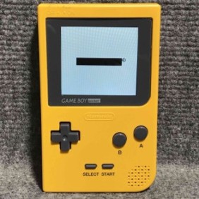 CONSOLA NINTENDO GAME BOY POCKET AMARILLA+PANTALLA IPS