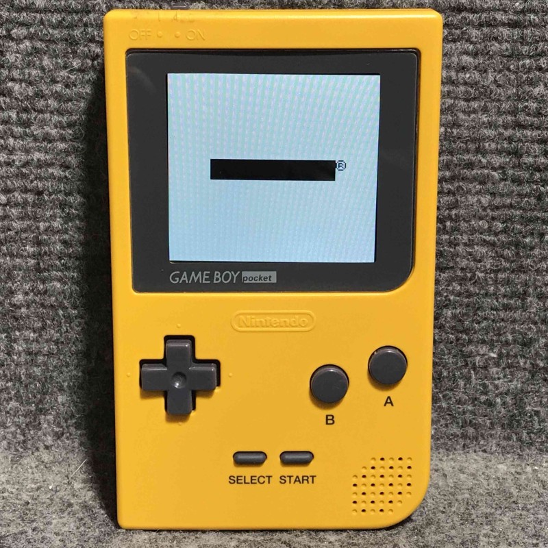 CONSOLA NINTENDO GAME BOY POCKET AMARILLA+PANTALLA IPS