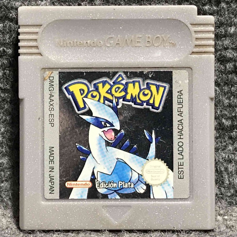 POKEMON PLATA NINTENDO GAME BOY COLOR GBC GB