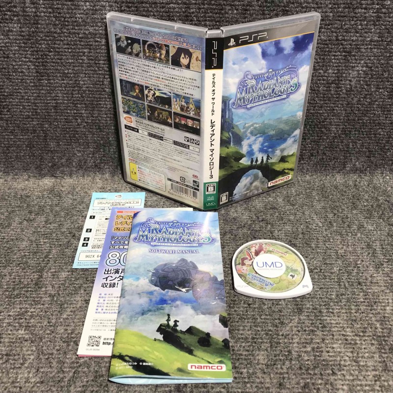 TALES OF THE WORLD RADIANT MYTHOLOGY 3 JAP SONY PSP
