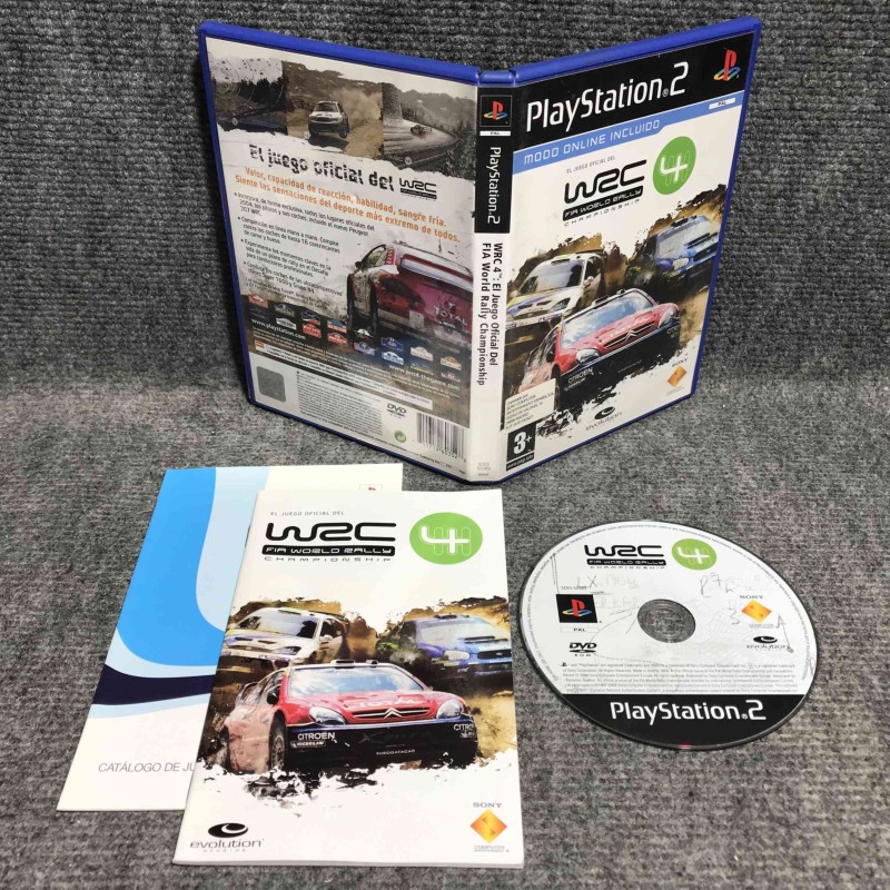 WRC 4 SONY PLAYSTATION 2 PS2