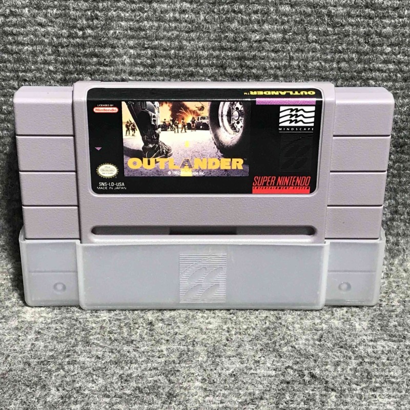 OUTLANDER CARTUCHO NTSC USA SUPER NINTENDO SNES