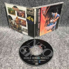 WORLD HEROES PERFECT ENGLISH SNK NEO GEO CD