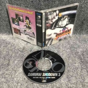 SAMURAI SHODOWN 3 ENGLISH SNK NEO GEO CD