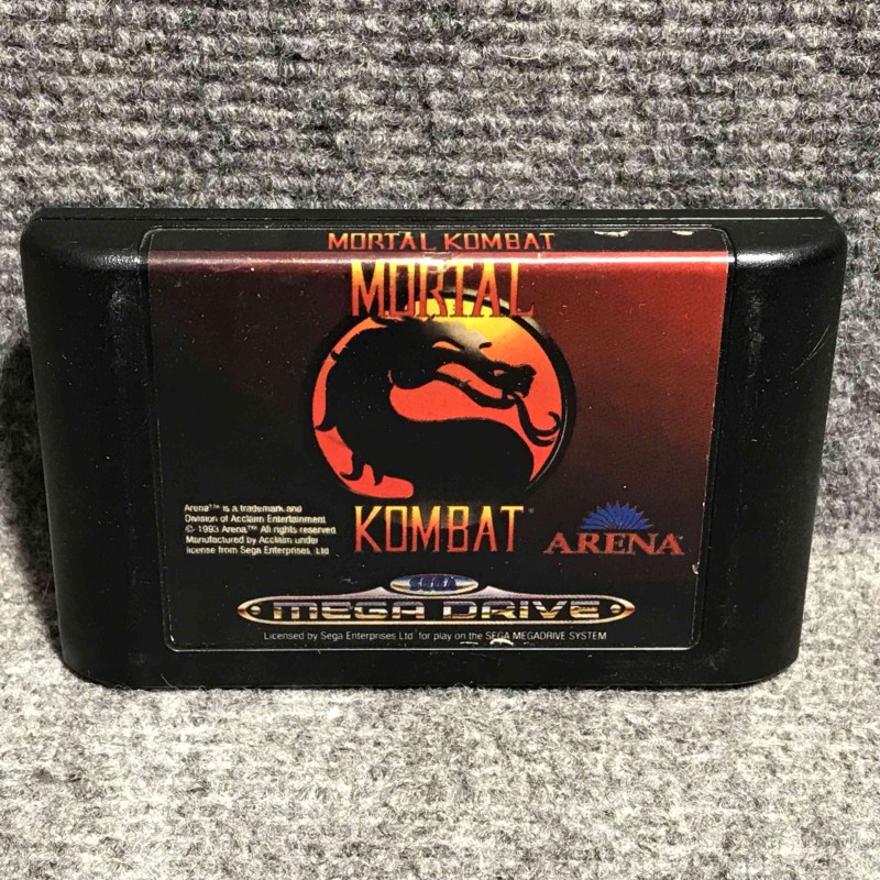 MORTAL KOMBAT SEGA MEGA DRIVE