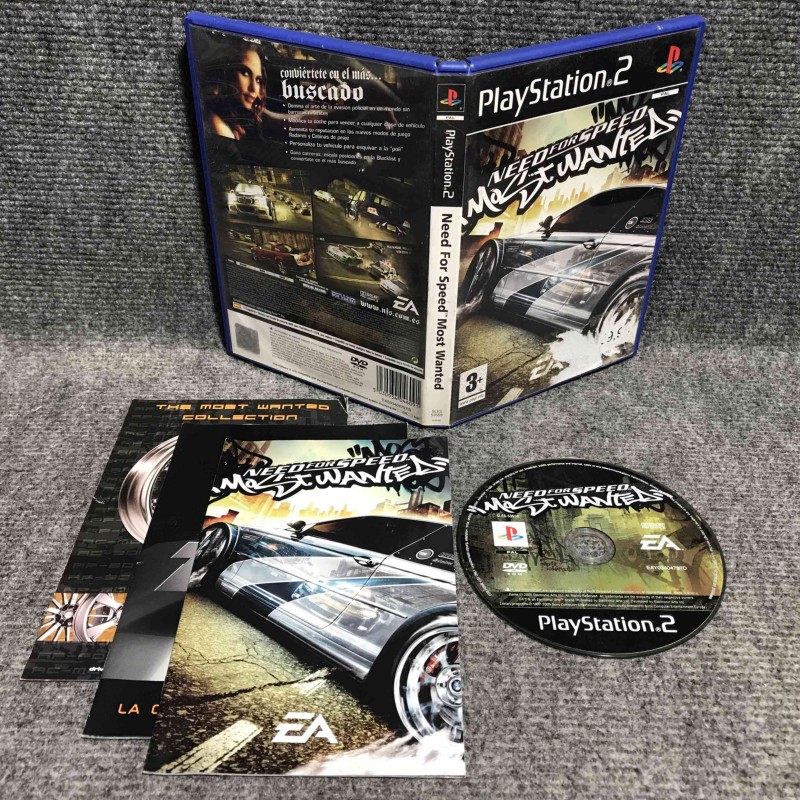 NEED FOR SPEED MOST WANTED SONY PLAYSTATION 2 PS2