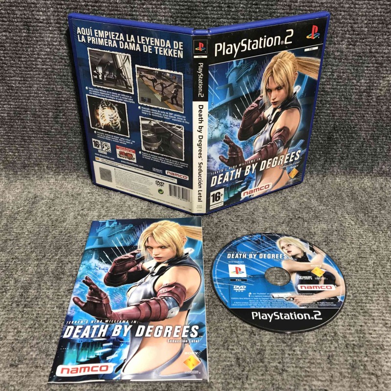 DEATH BY DEGREES SEDUCCION LETAL SONY PLAYSTATION 2 PS2