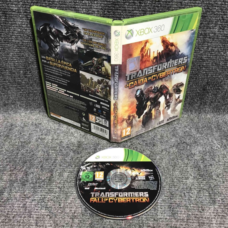 TRANSFORMERS LA CAÍDA DE CYBERTRON MICROSOFT XBOX 360