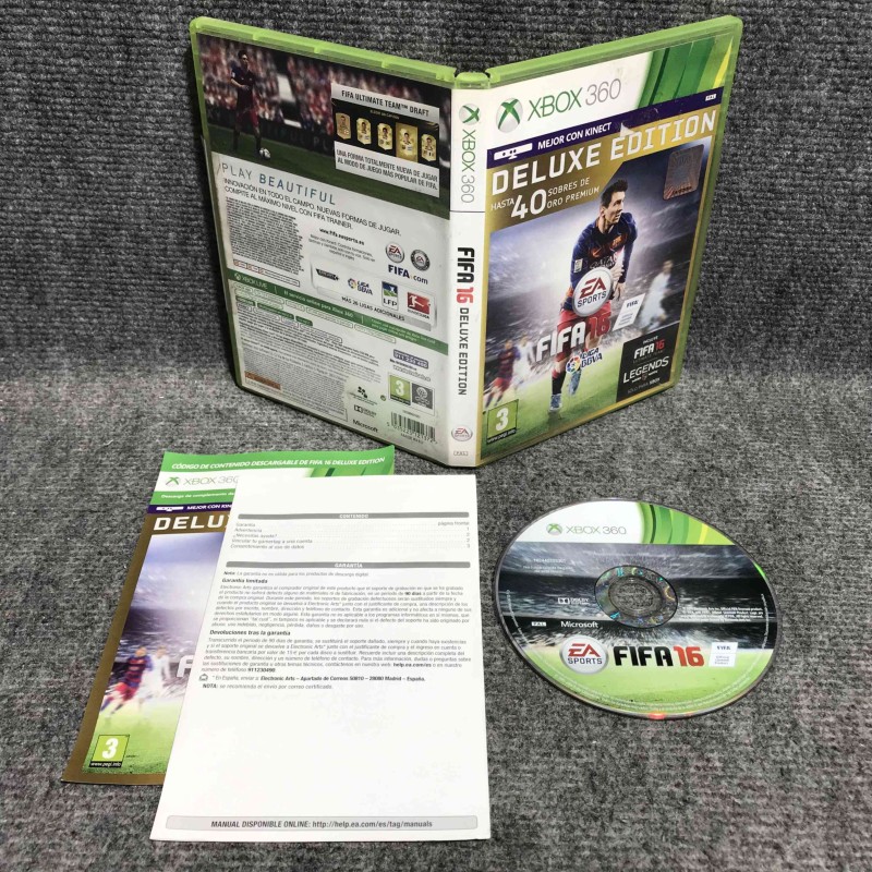 FIFA 16 DELUXE EDITION MICROSOFT XBOX 360