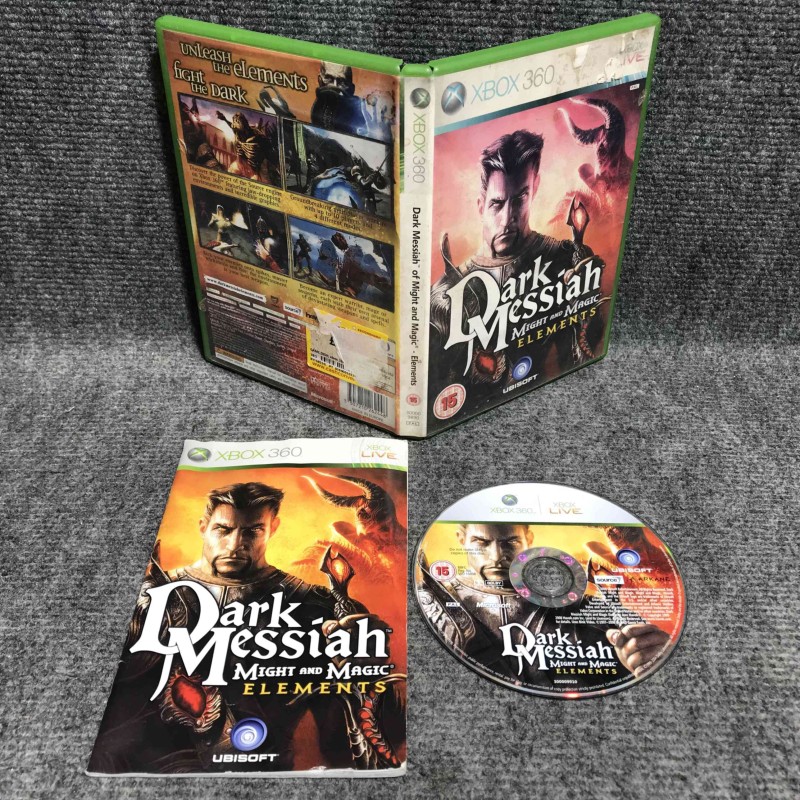 DARK MESSIAH MIGHT AND MAGIC ELEMENTS MICROSOFT XBOX 360