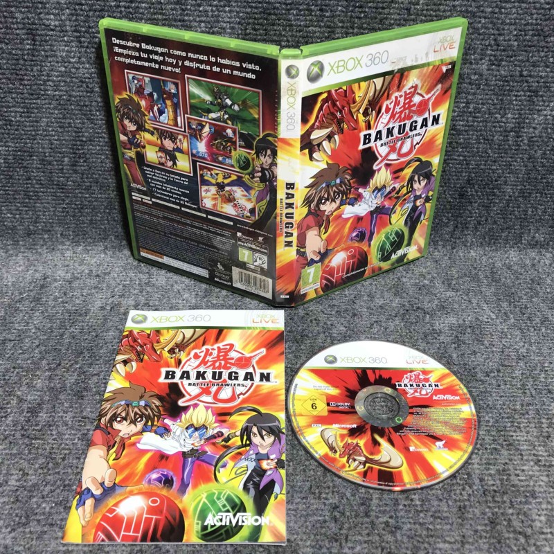 BAKUGAN BATTLE BRAWLERS MICROSOFT XBOX 360