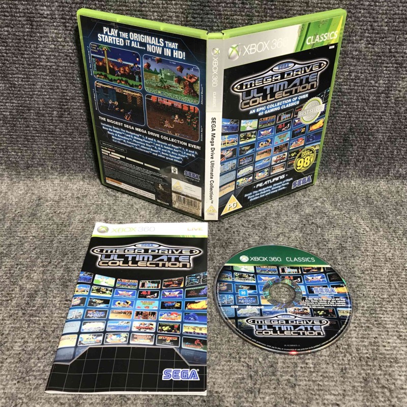 SEGA MEGA DRIVE ULTIMATE COLLECTION MICROSOFT XBOX 360