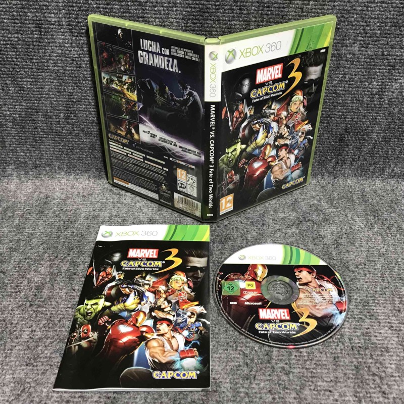 MARVEL VS CAPCOM 3 FATE OF TWO WORLDS MICROSOFT XBOX 360