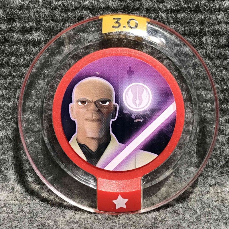 STAR WARS DISCO EQUIPO GALÁCTICO WINDU DISNEY INFINITY 3.0