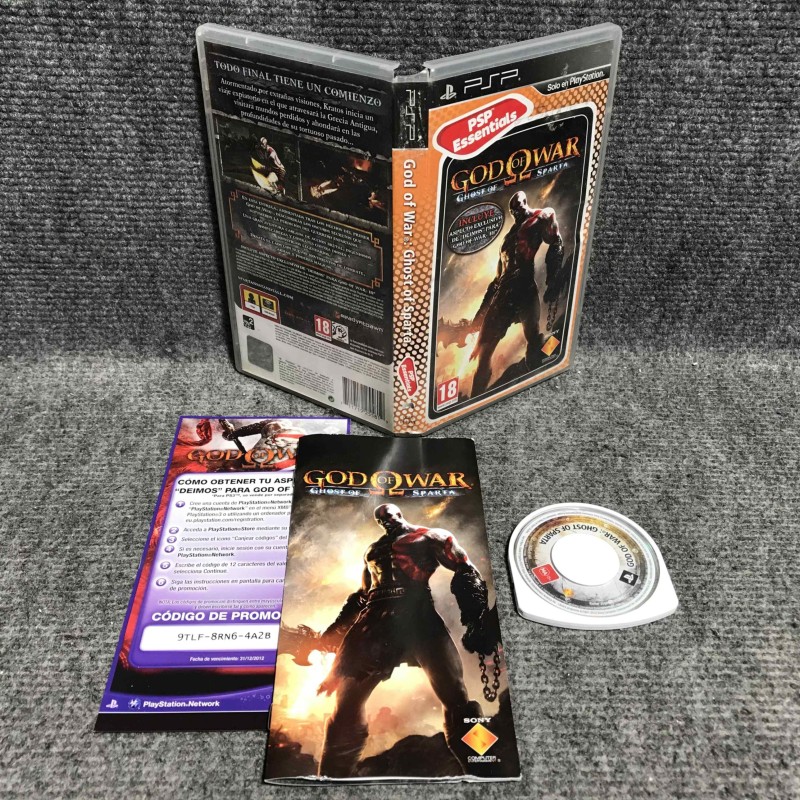 GOD OF WAR GHOST OF SPARTA SONY PSP