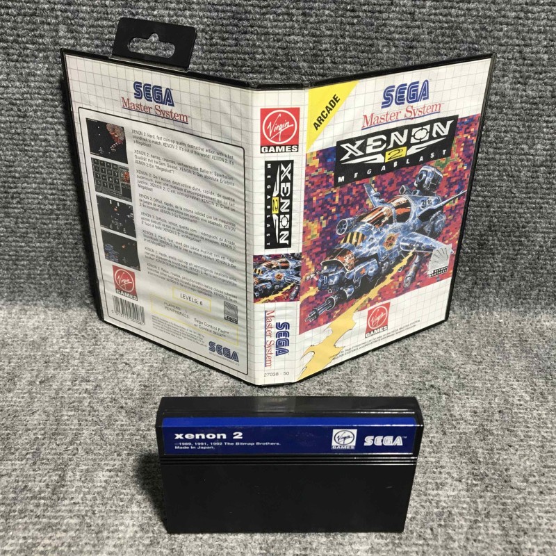 XENON 2 SEGA MASTER SYSTEM