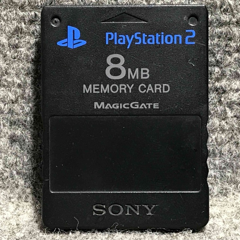 MEMORY CARD OFICIAL 8MB NEGRO SONY PLAYSTATION 2 PS2