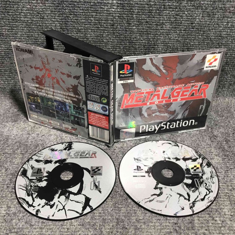METAL GEAR SOLID SONY PLAYSTATION PS1