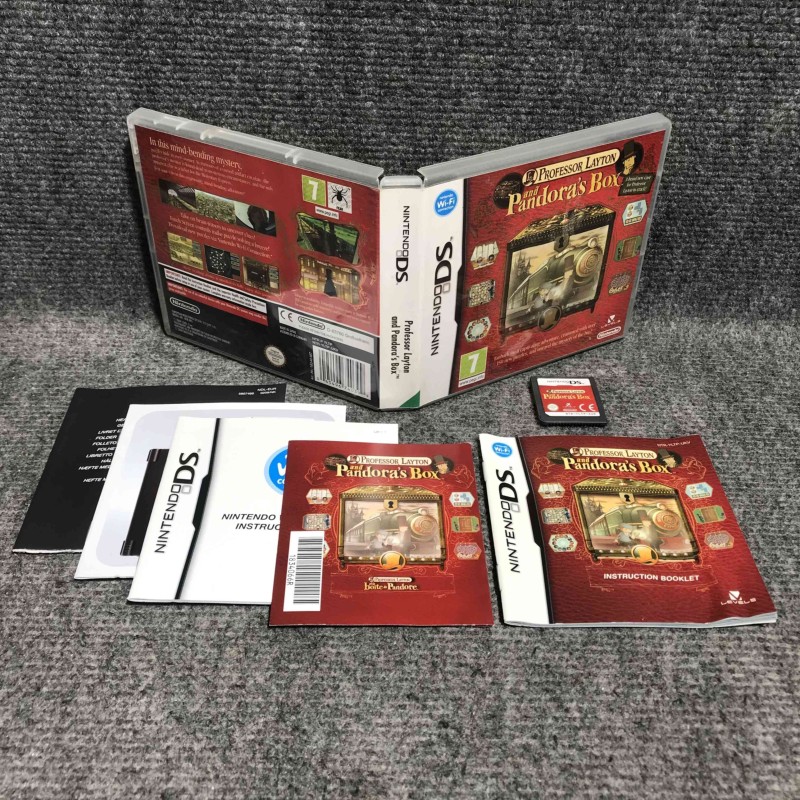 PROFESSOR LAYTON AND PANDORAS BOX NINTENDO DS