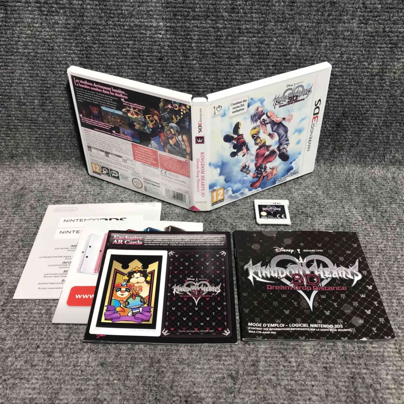 KINGDOM HEARTS 3D DREAM DROP DISTANCE NINTENDO 3DS