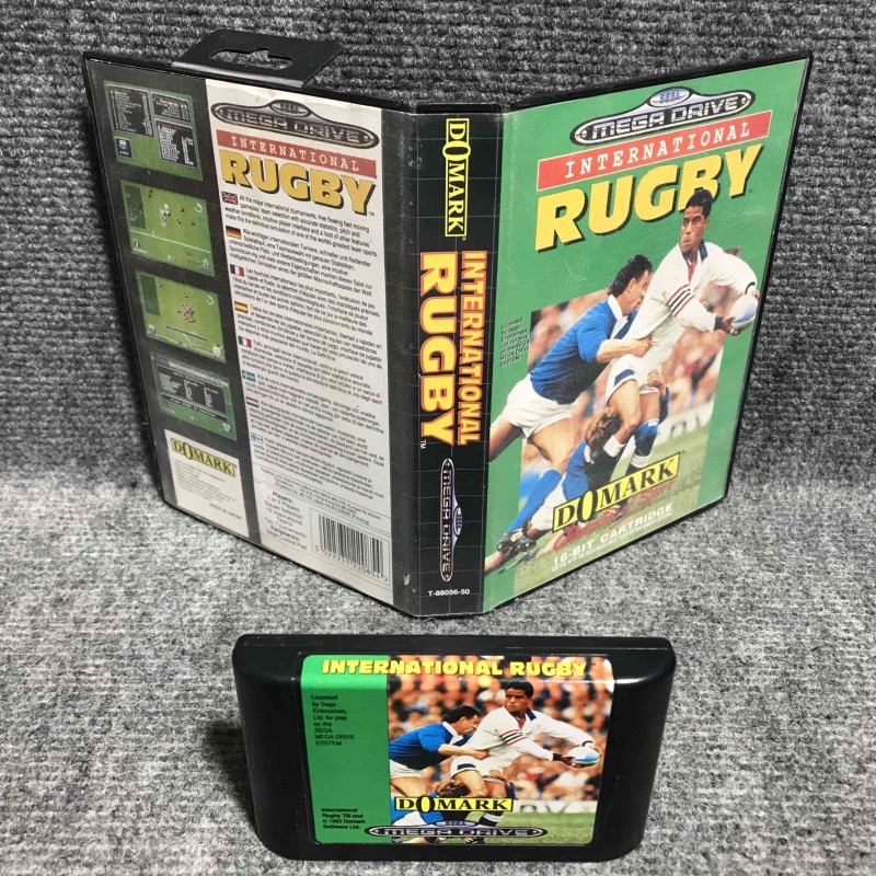 INTERNATIONAL RUGBY SEGA MEGA DRIVE