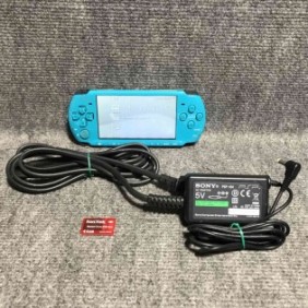 CONSOLA SONY PSP 3004 TURQUESA+4GB+CARGADOR